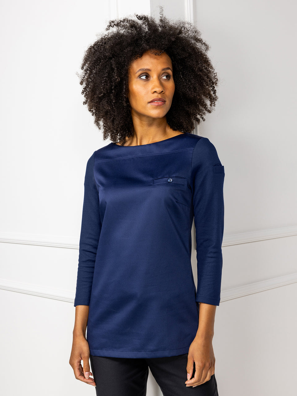 Evy Patriot Blue Dark Slate Gray Evy Patriot Blue Le Nouveau Chef