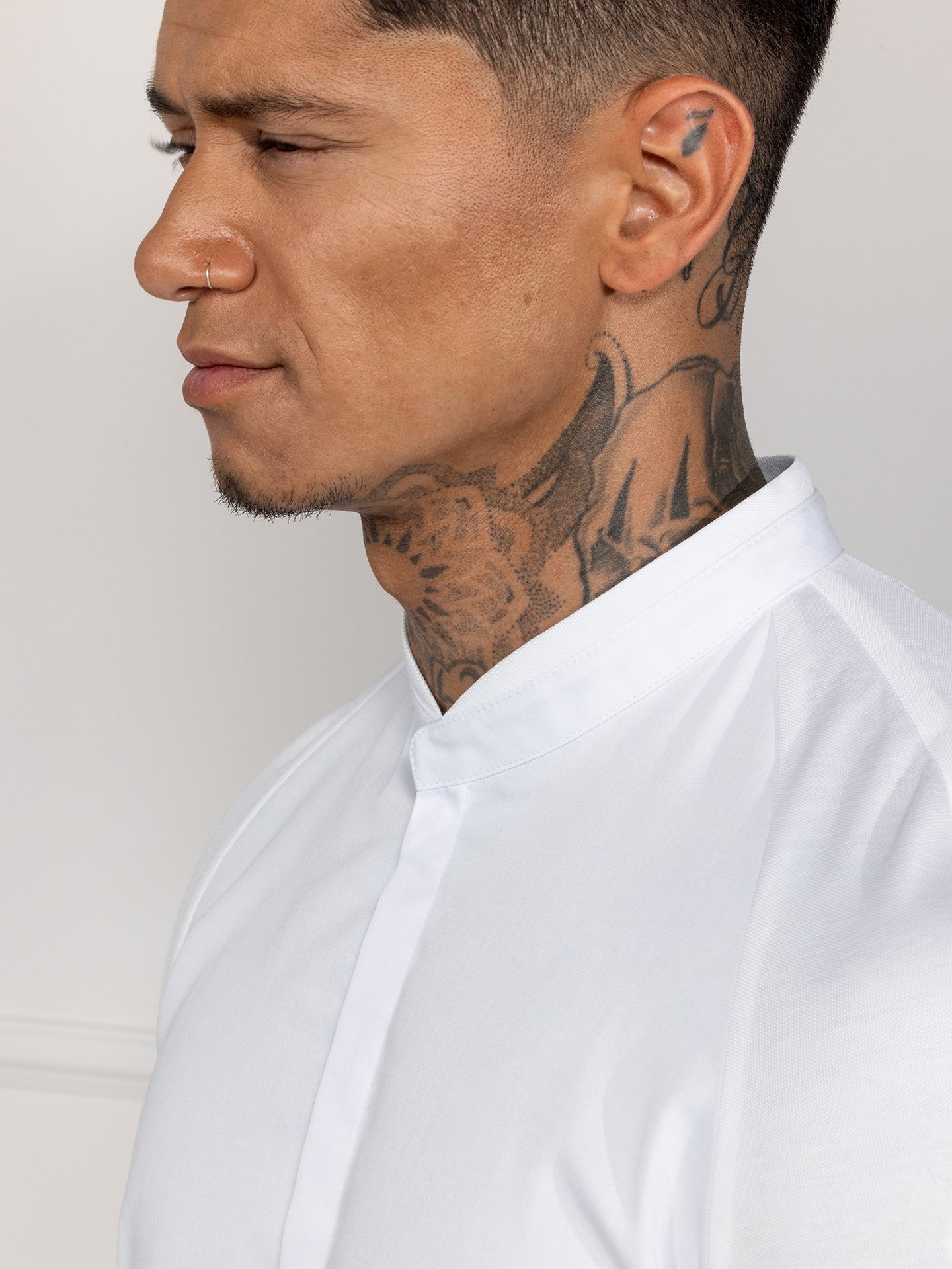 Light Gray Romain White Le Nouveau Chef Light Gray Romain White Le Nouveau Chef