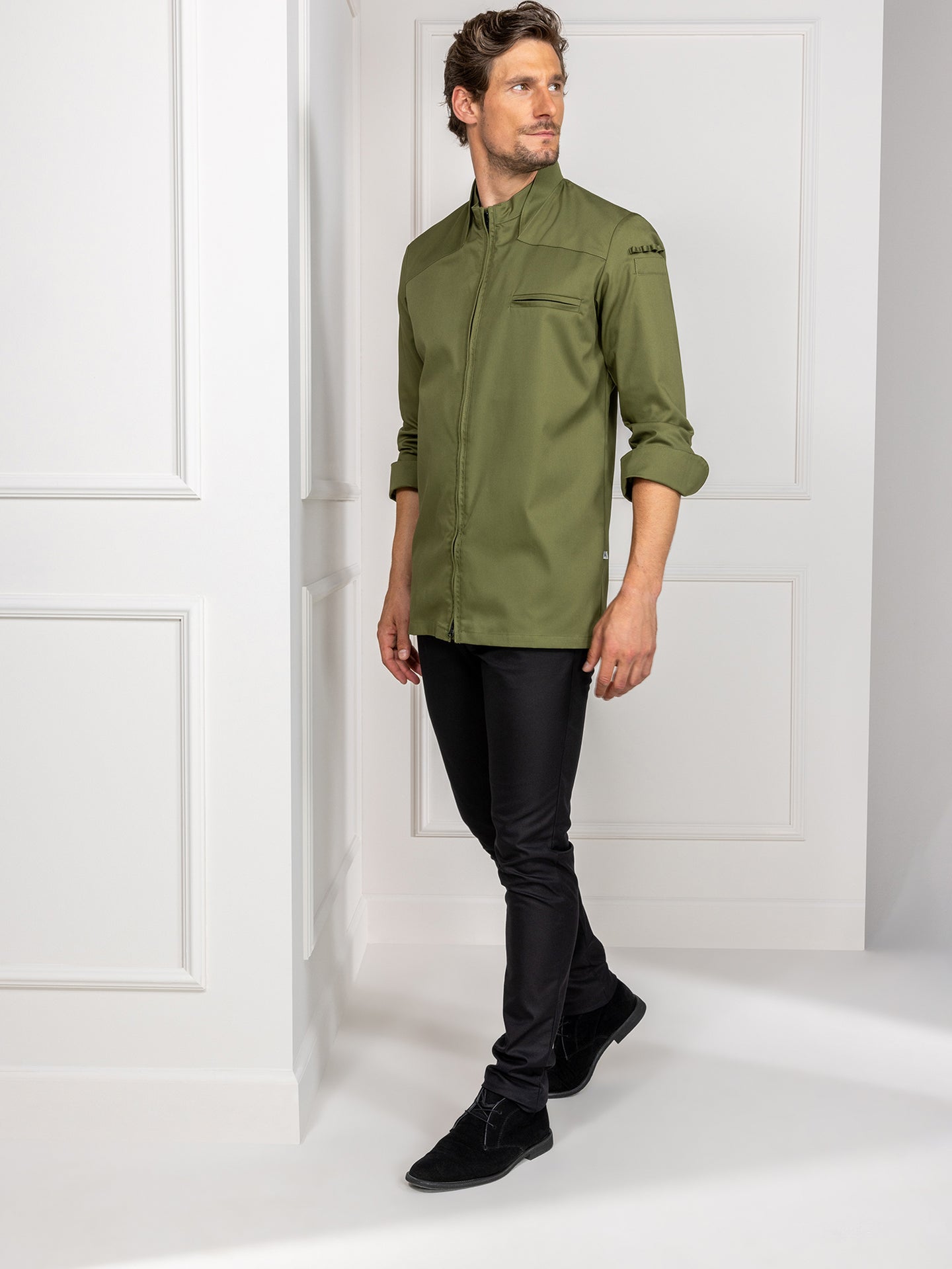 Light Gray Nero Olive Green Le Nouveau Chef Light Gray Nero Olive Green Le Nouveau Chef