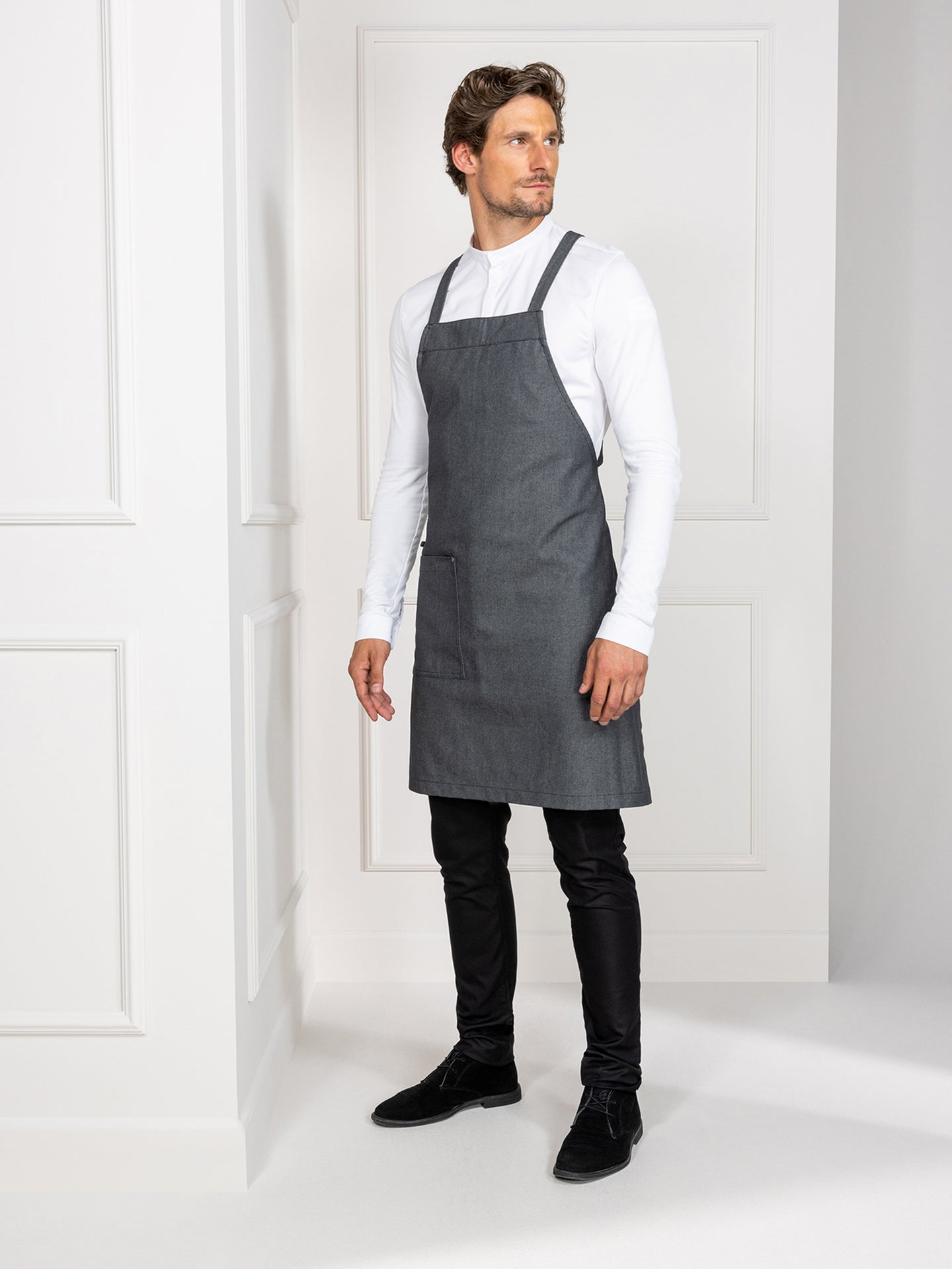 Light Gray Eden Heavy Black Denim Le Nouveau Chef Light Gray Eden Heavy Black Denim Le Nouveau Chef