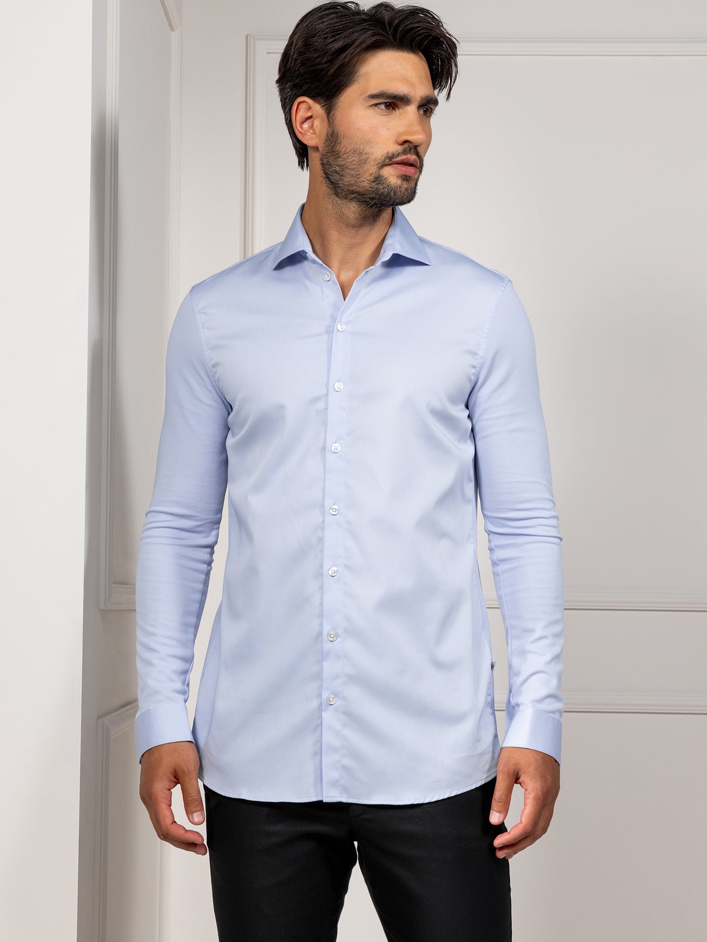Liam Sky Blue Light Gray Liam Sky Blue Le Nouveau Chef