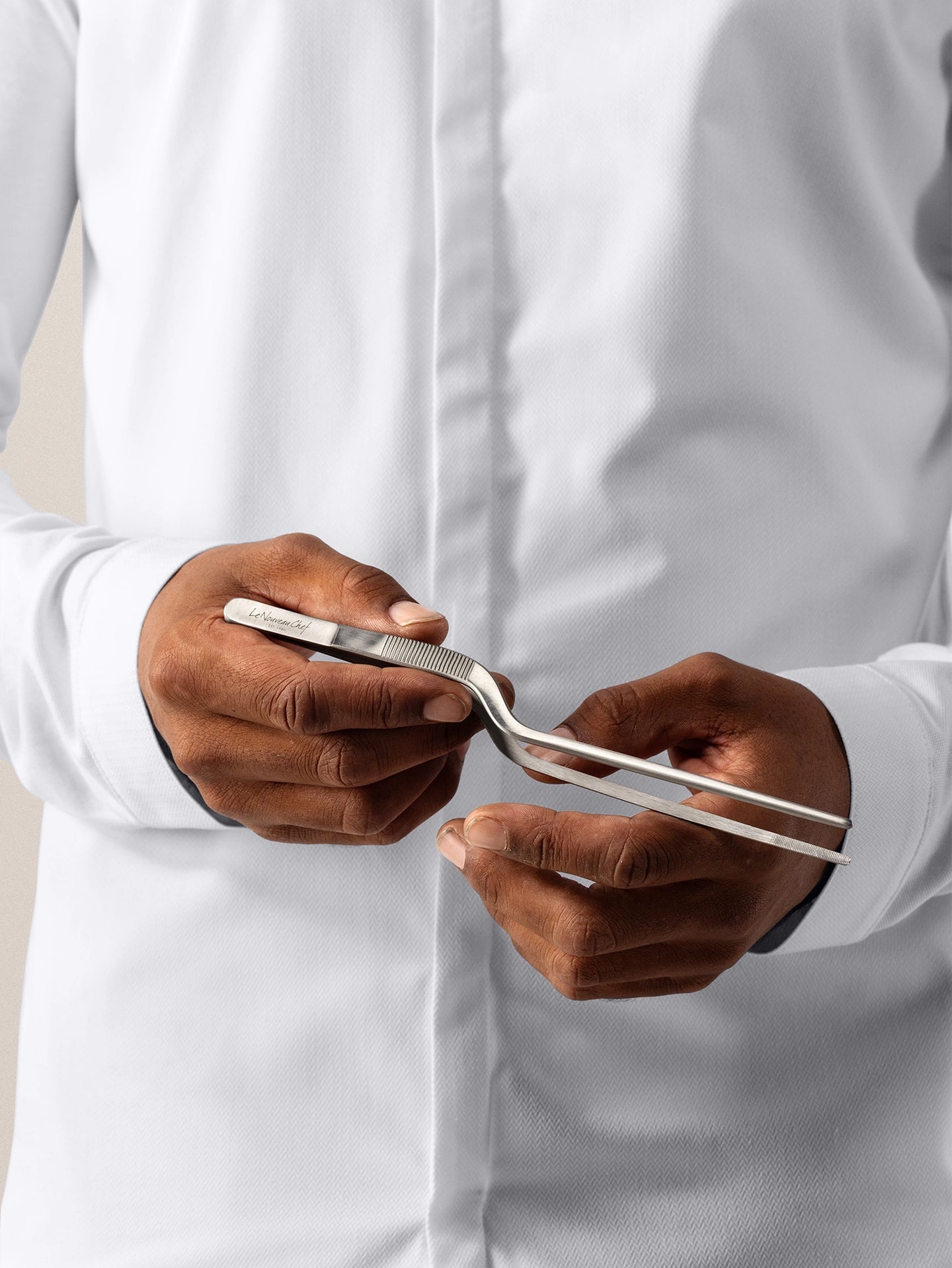 Light Gray Ivan Silver Le Nouveau Chef Light Gray Ivan Silver Le Nouveau Chef