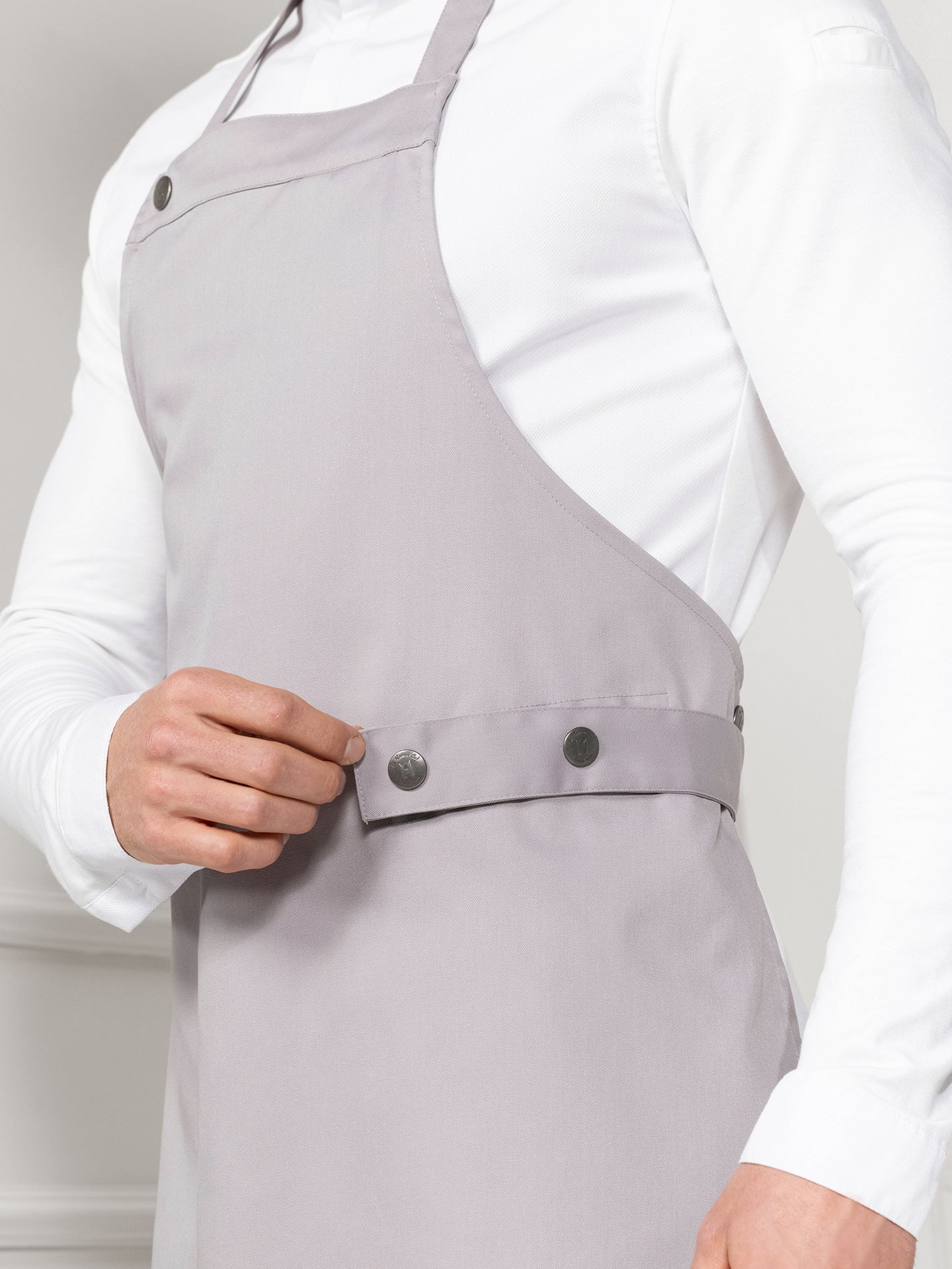 Dallas strap Slate Grey Light Gray Dallas strap Slate Grey Le Nouveau Chef